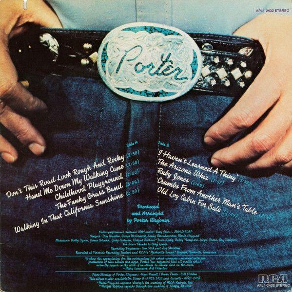 Portada de Álbum " Porter", de Porter Wagoner