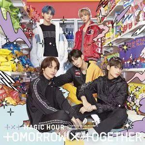 Portada de Sencillo/EP "MAGIC HOUR", de TOMORROW X TOGETHER (TXT)
