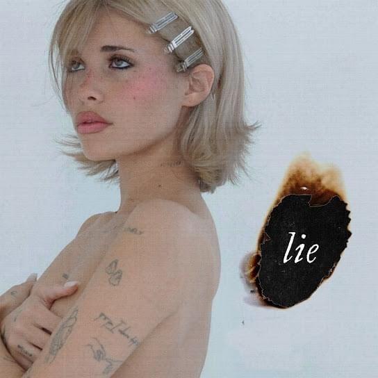 Capa do álbum "lie", de Nessa Barrett