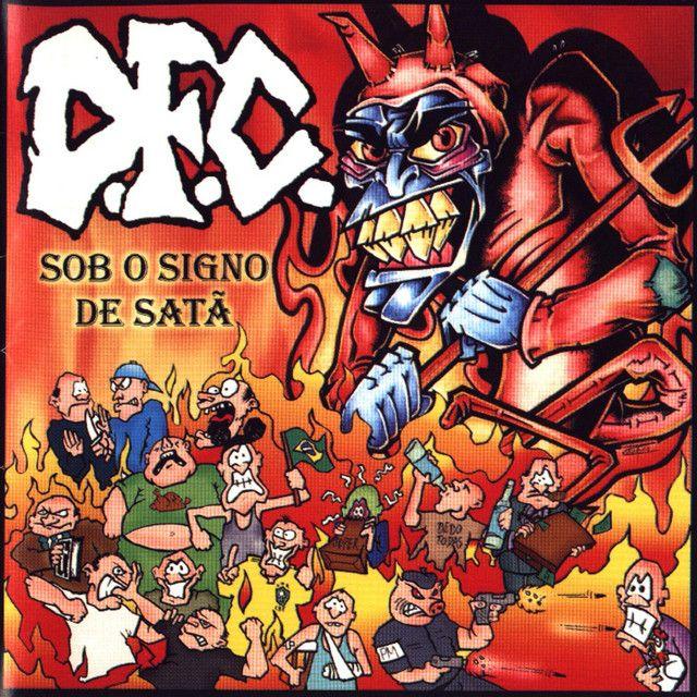 Capa do Álbum "Sob o Signo de Satã", de DFC
