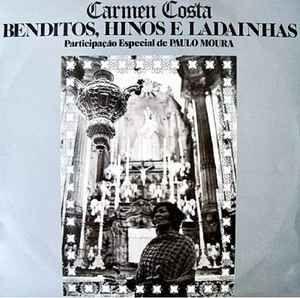 Capa do Álbum "Benditos, Hinos e Ladainhas", de Carmen Costa