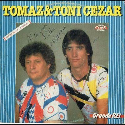 Portada de Álbum "Grande Rei", de Tomaz e Toni Cezar