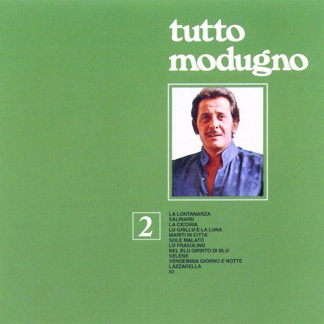 Portada del álbum "Tutto Modugno 2", de Domenico Modugno