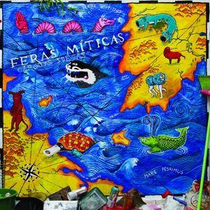 Portada de Álbum "Feras Míticas", de Garotas Suecas