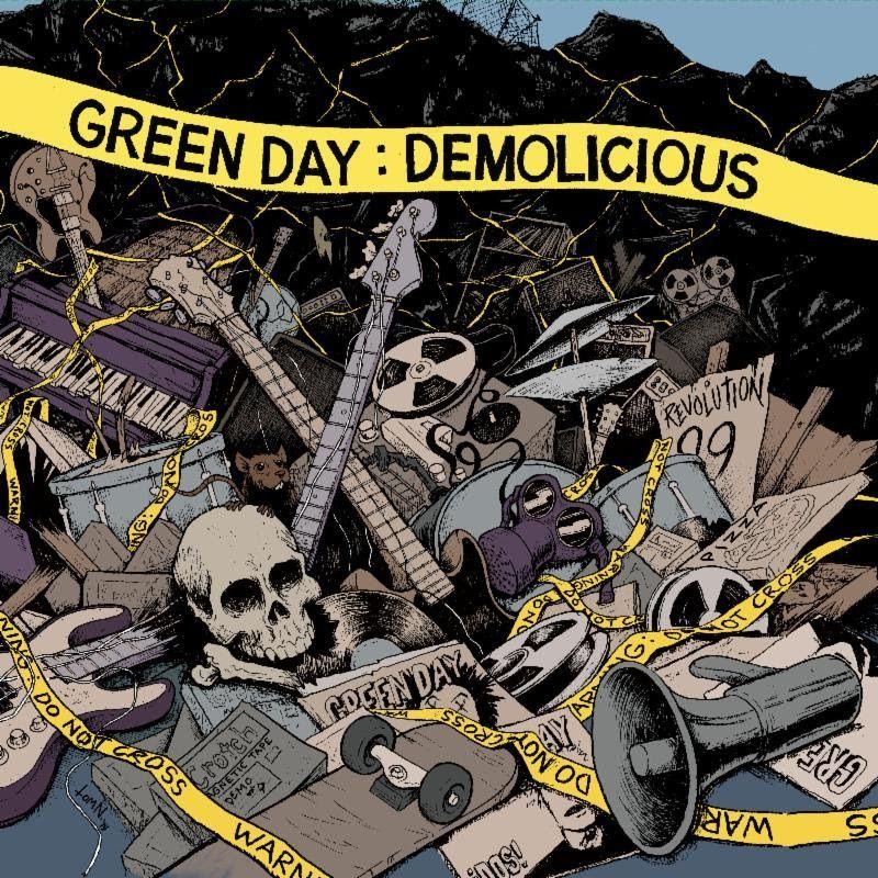 Portada de Álbum "Demolicius", de Green Day