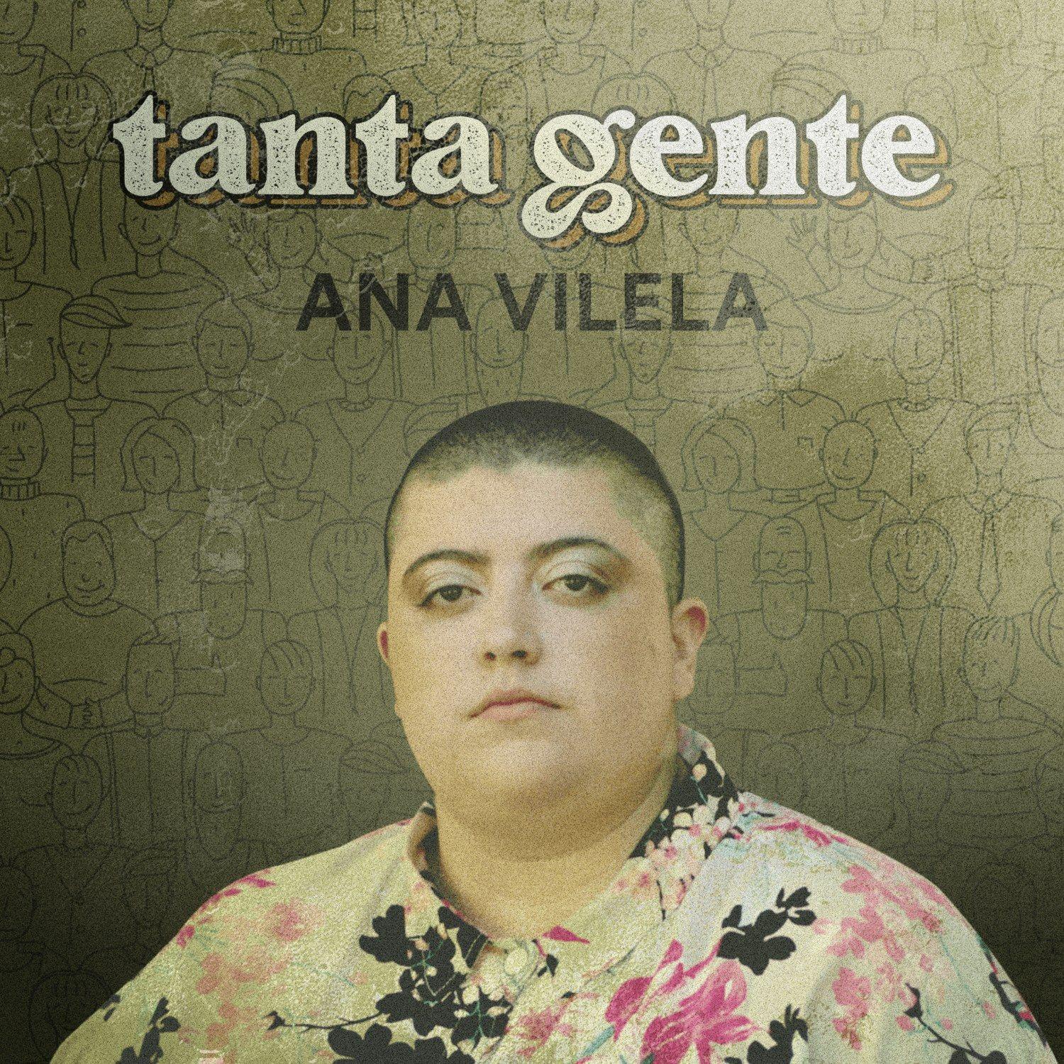 Capa do álbum "Tanta Gente", de Ana Vilela