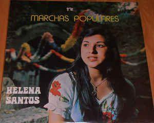 Portada de Álbum "Marchas Populares", de Helena Santos