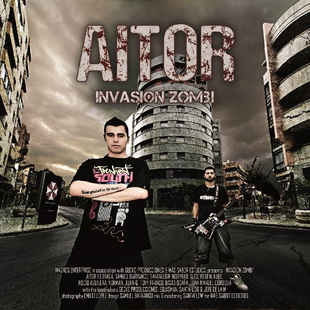 Portada de Álbum "Invasion Zombi", de Aitor