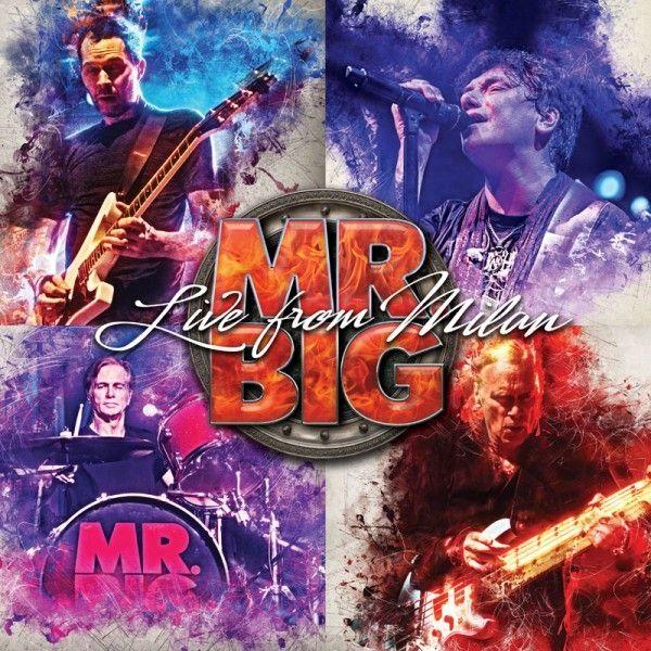 Capa do Álbum "Live From Milan", de Mr. Big