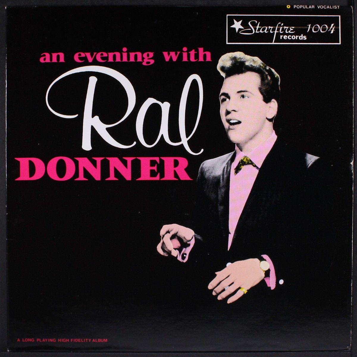 Capa do Álbum " An Evening With Ral Donner", de Ral Donner