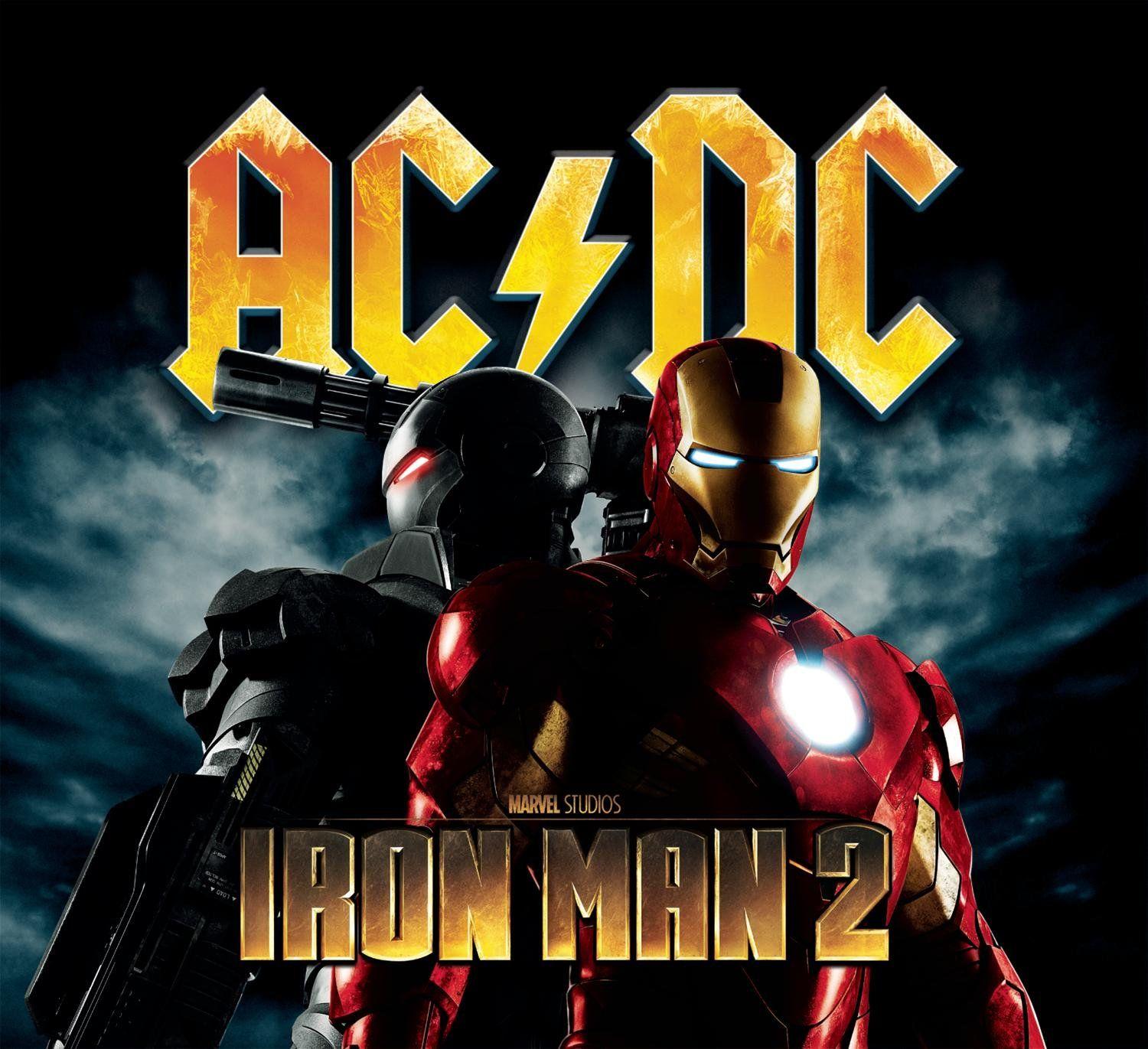 Portada de Álbum "Iron Man 2", de AC/DC