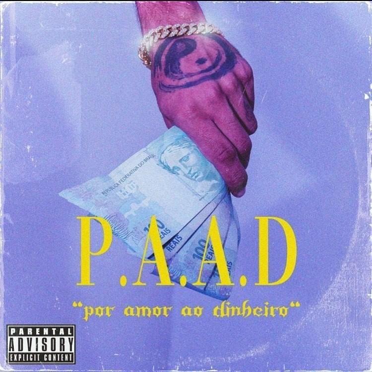 Capa do Álbum "Por Amor Ao Dinheiro", de Lucas Hakai