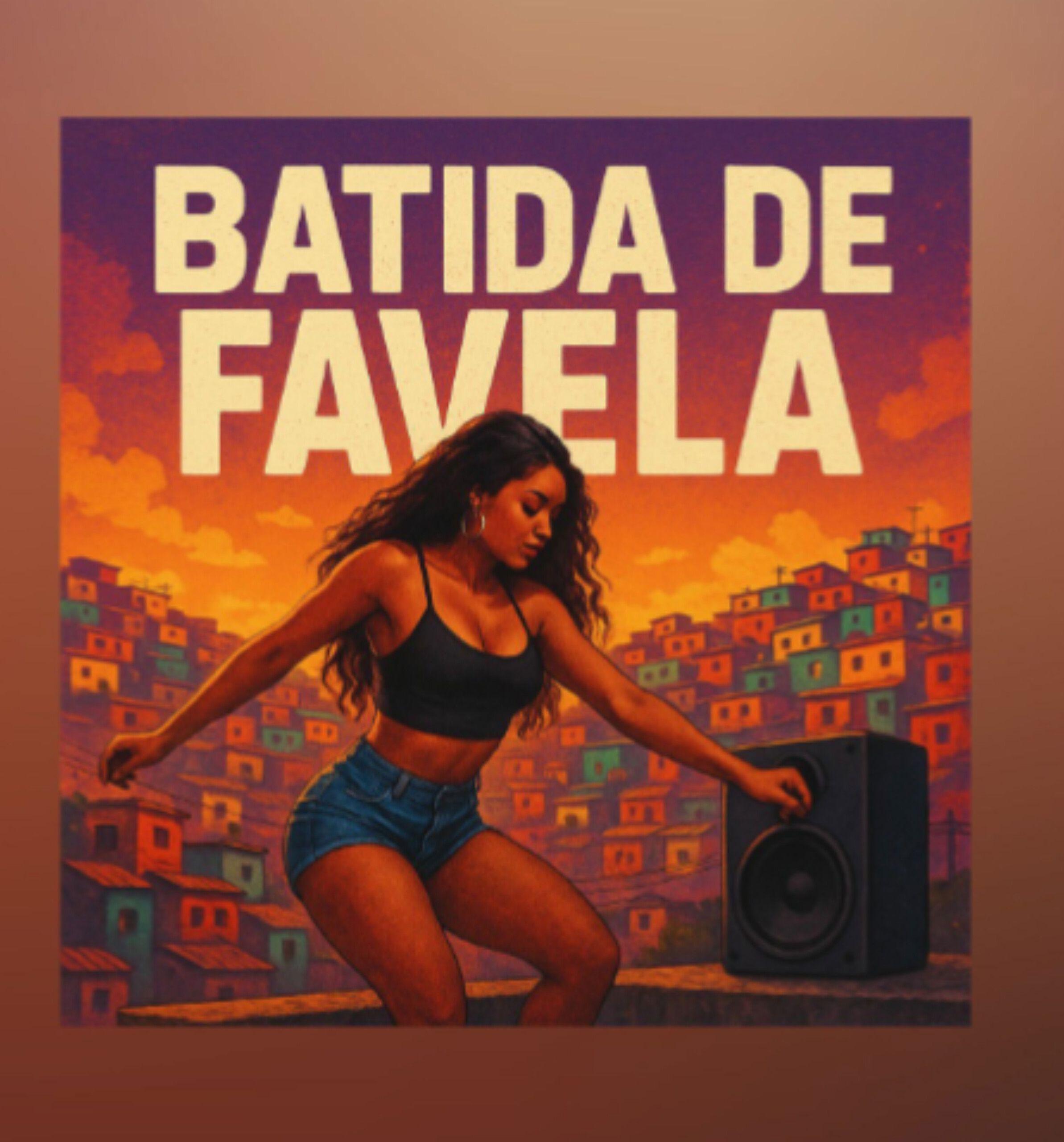 Capa do álbum "Batida de Favela", de Dougllas Inacio