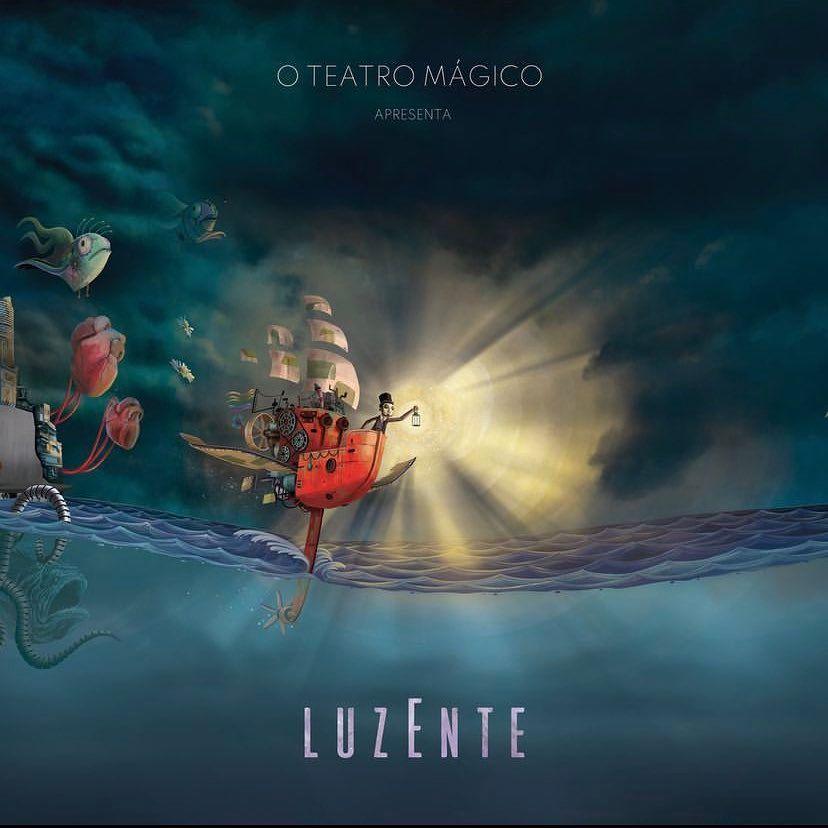 Portada de Álbum "Luzente", de O Teatro Mágico