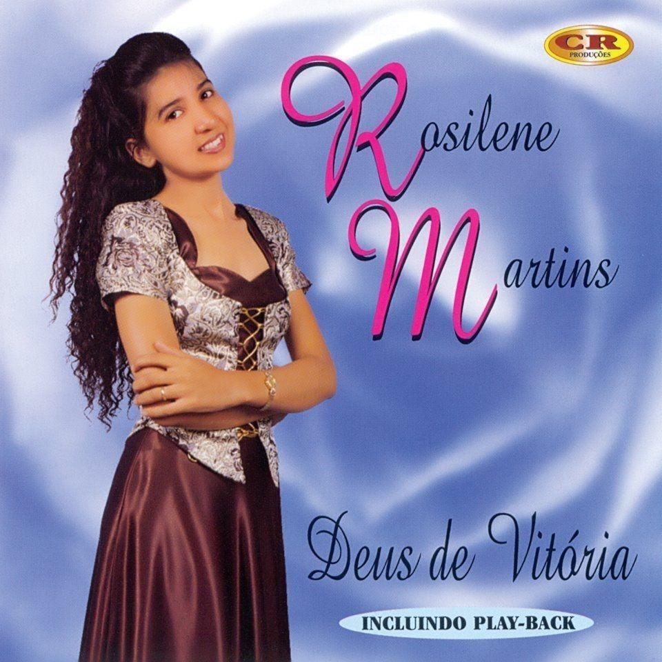 Portada de Álbum "Deus de Vitória", de Rosilene Martins