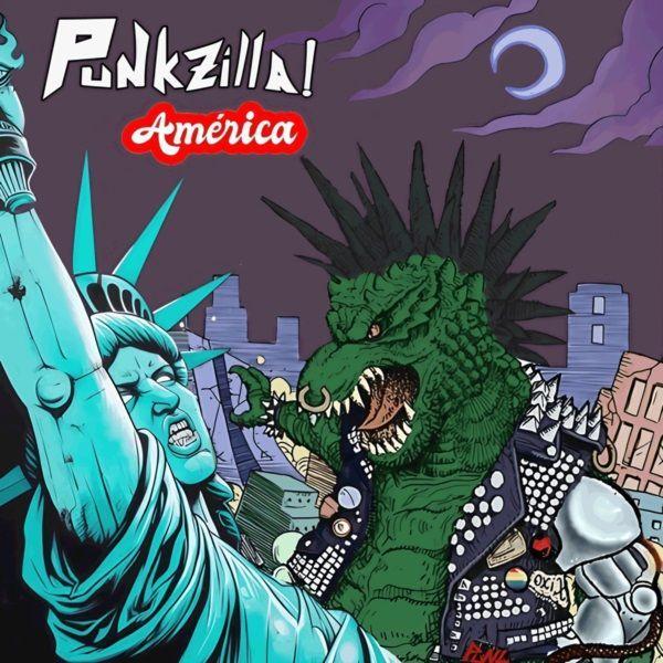 Portada de Sencillo/EP "América", de Punkzilla!