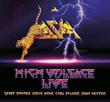 Capa do Álbum "High Voltage Live", de Asia