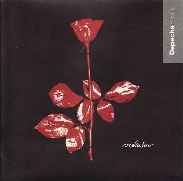 Capa do álbum "Violator", de Depeche Mode
