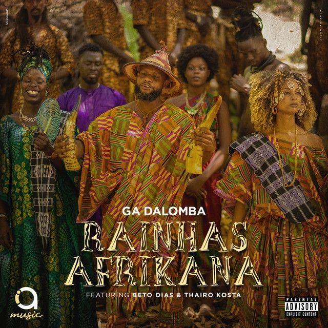 Portada de Sencillo/EP "Rainhas Afrikana", de Ga DaLomba