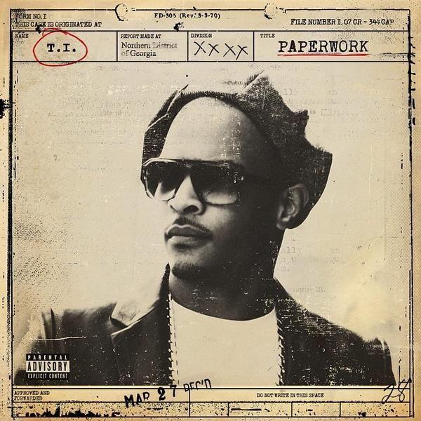 Portada de Álbum "Paperwork", de T.I.