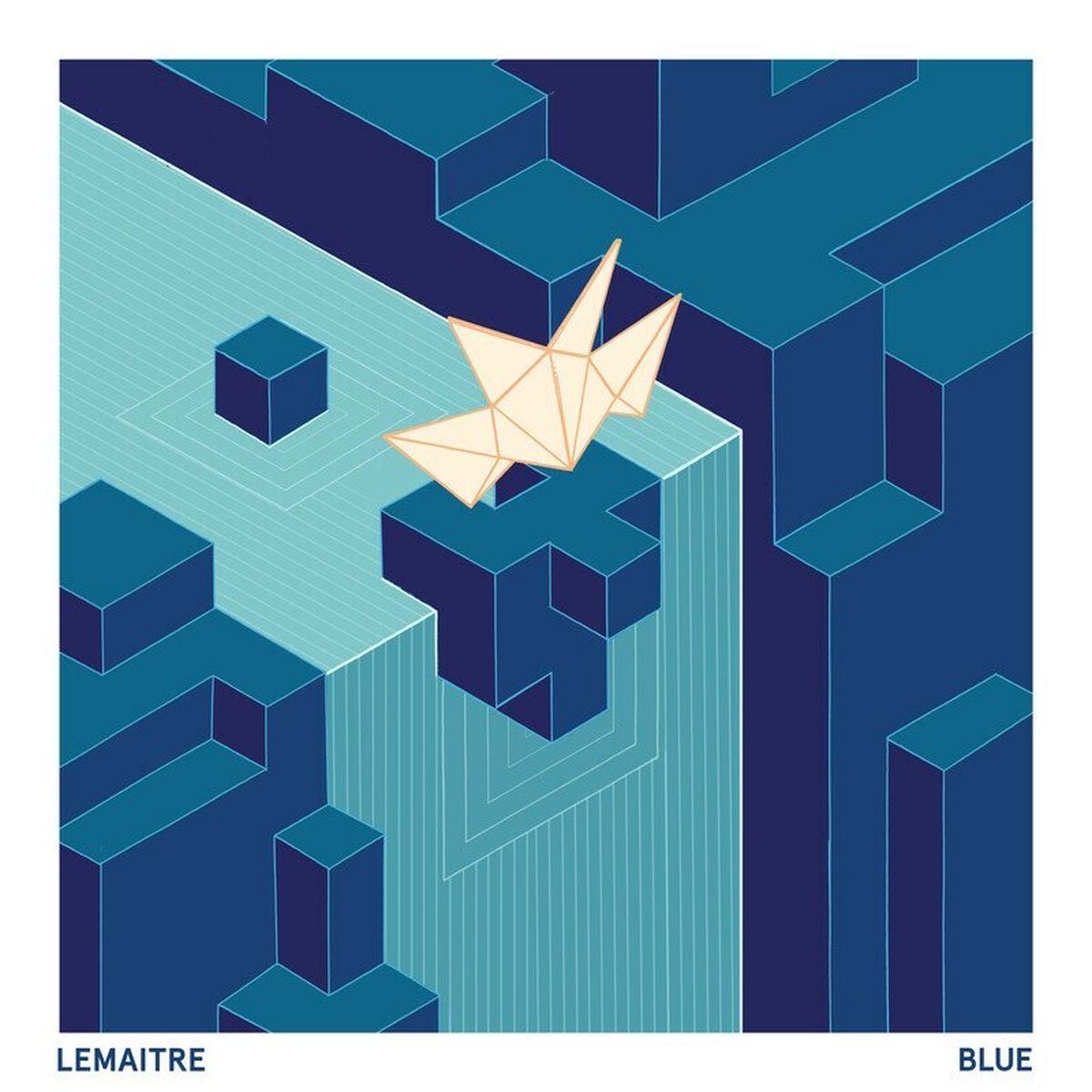 Portada del álbum "BLUE", de Lemaitre