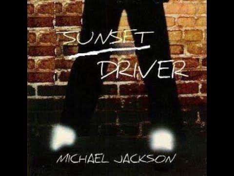 Capa do álbum "Sunset Driver", de Michael Jackson