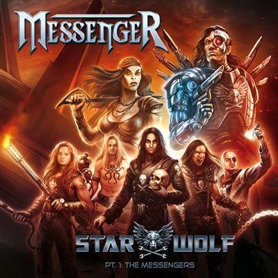 Capa do Álbum "Starwolf - Pt. 1: The Messengers", de Messenger