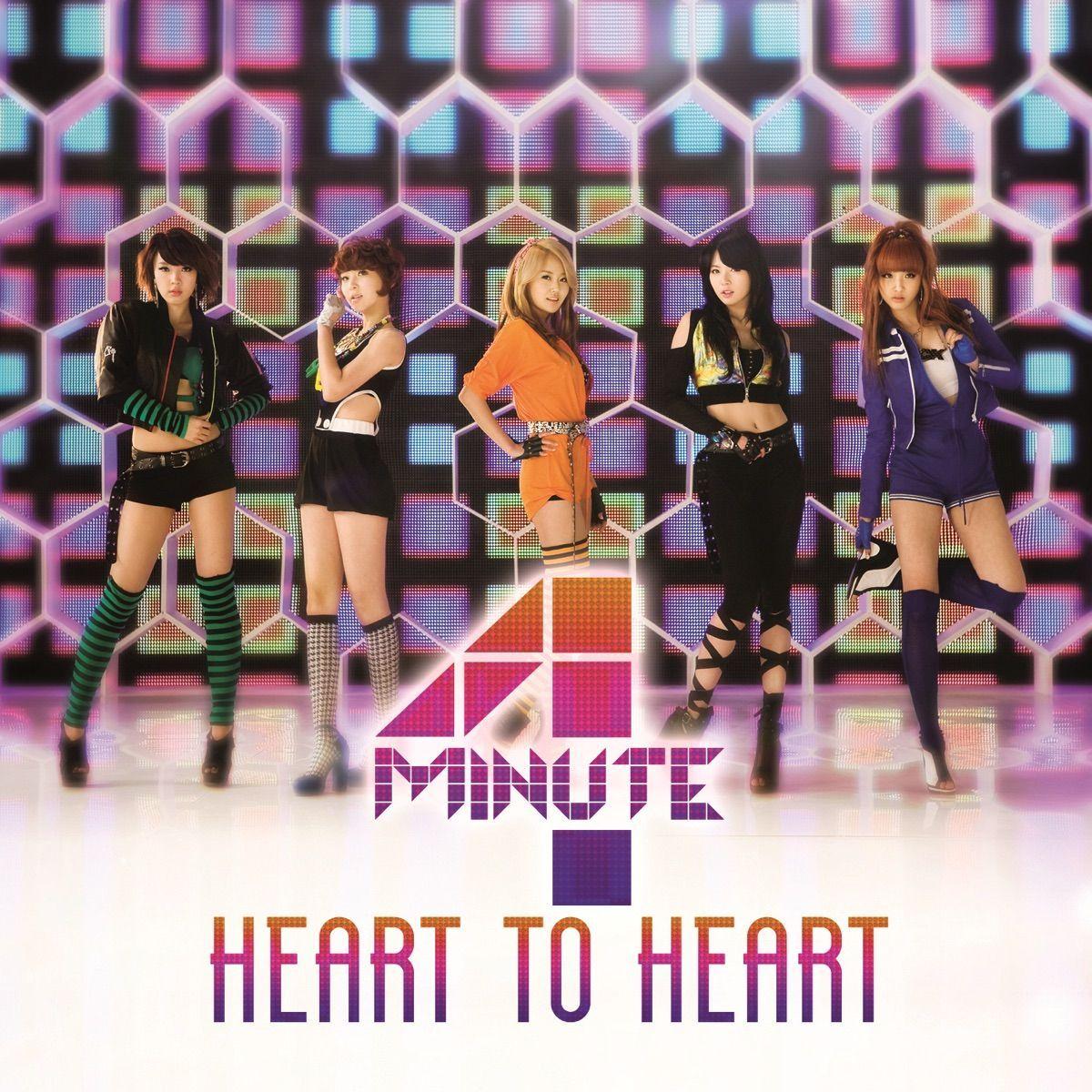Capa do Single/EP "Heart To Heart", de 4Minute