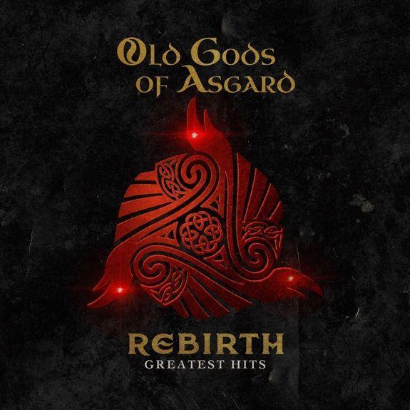 Album cover of "Rebirth - Greatest Hits" by Old Gods of Asgard