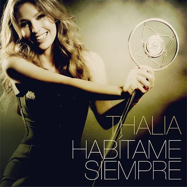 Portada de Álbum "Habítame Siempre", de Thalía