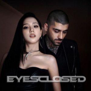 Portada de Sencillo/EP "EYES CLOSED (feat. ZAYN)", de JISOO