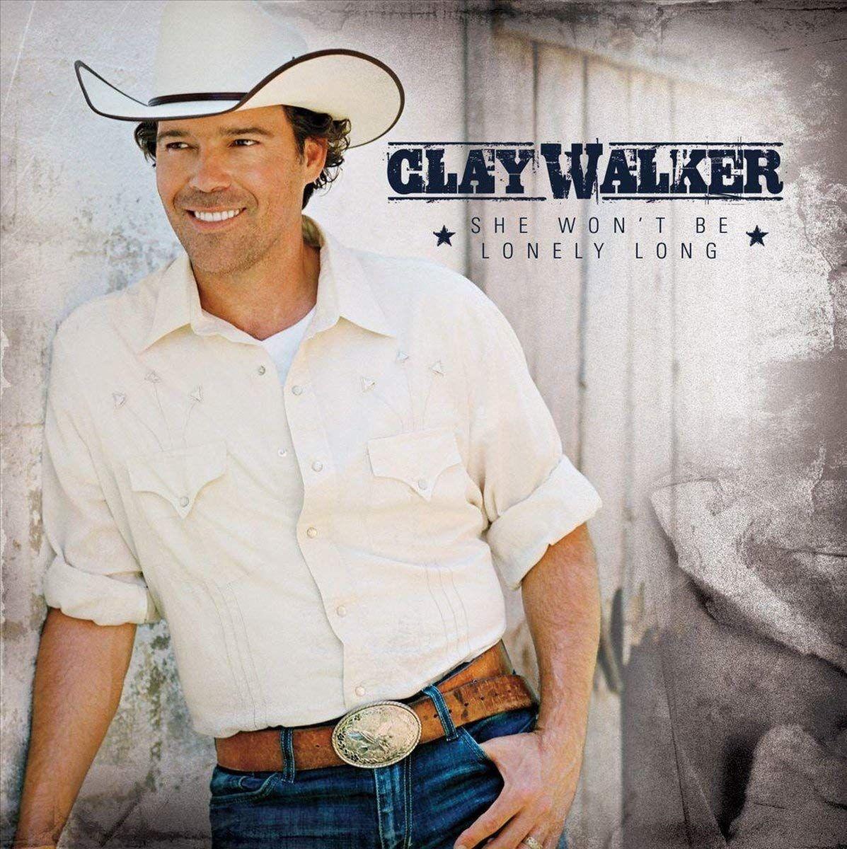 Portada de Álbum "She Won't Be Lonely Long", de Clay Walker