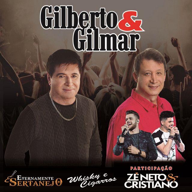 Portada del álbum "Whisky e Cigarros", de Gilberto e Gilmar
