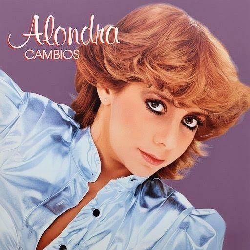Portada del álbum "Cambios", de Alondra