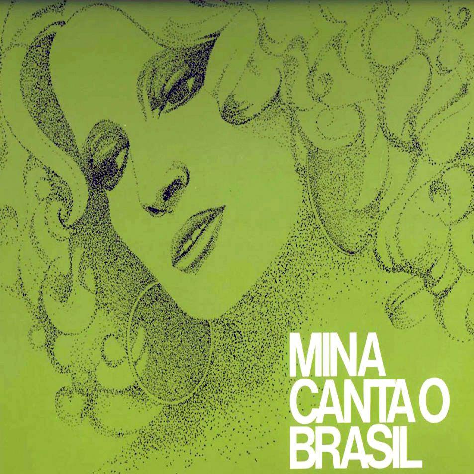 Album cover of "Mina Canta o Brasil" by Mina Mazzini