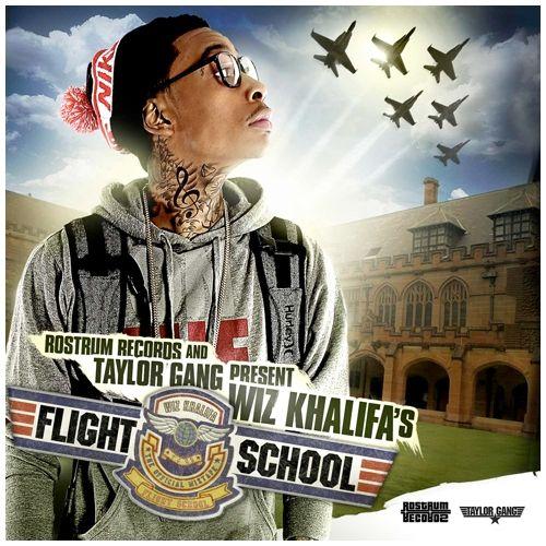 Capa do álbum "Flight School", de Wiz Khalifa