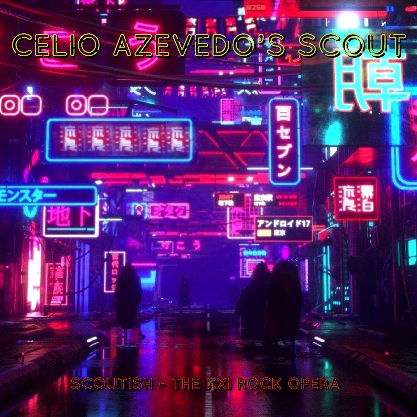 Capa do Álbum "Celio Azevedo's Scout - Scoutish: The Xxi Rock Opera", de Célio Azevedo