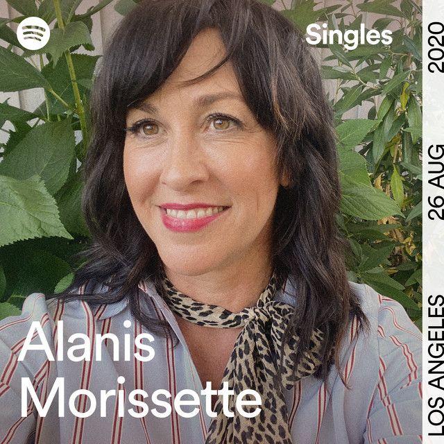 Portada del álbum "Spotify Singles", de Alanis Morissette