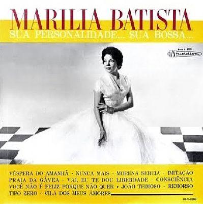 Portada de Álbum "Sua Personalidade… Sua Bossa", de Marília Batista
