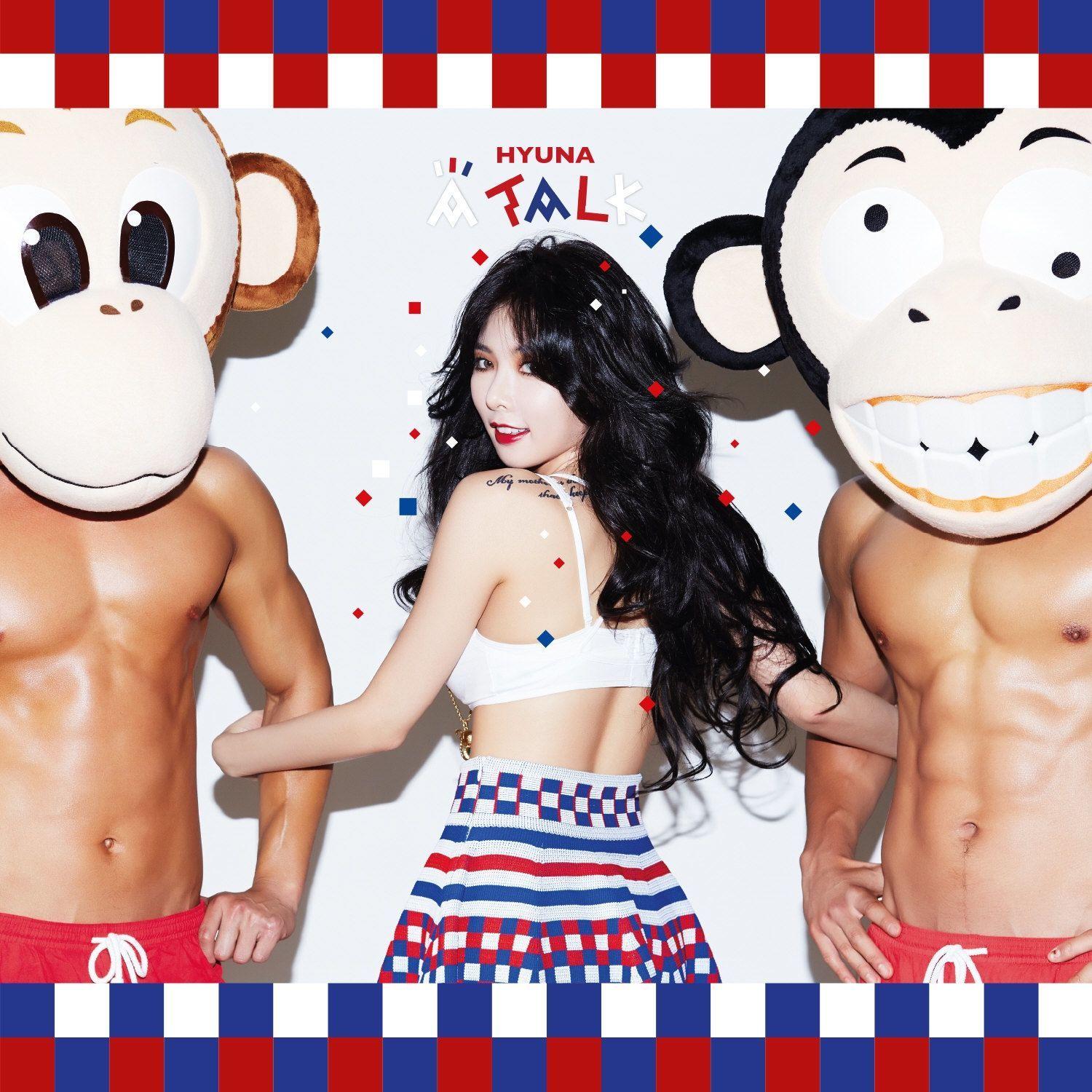 Portada de Sencillo/EP "A Talk", de HyunA