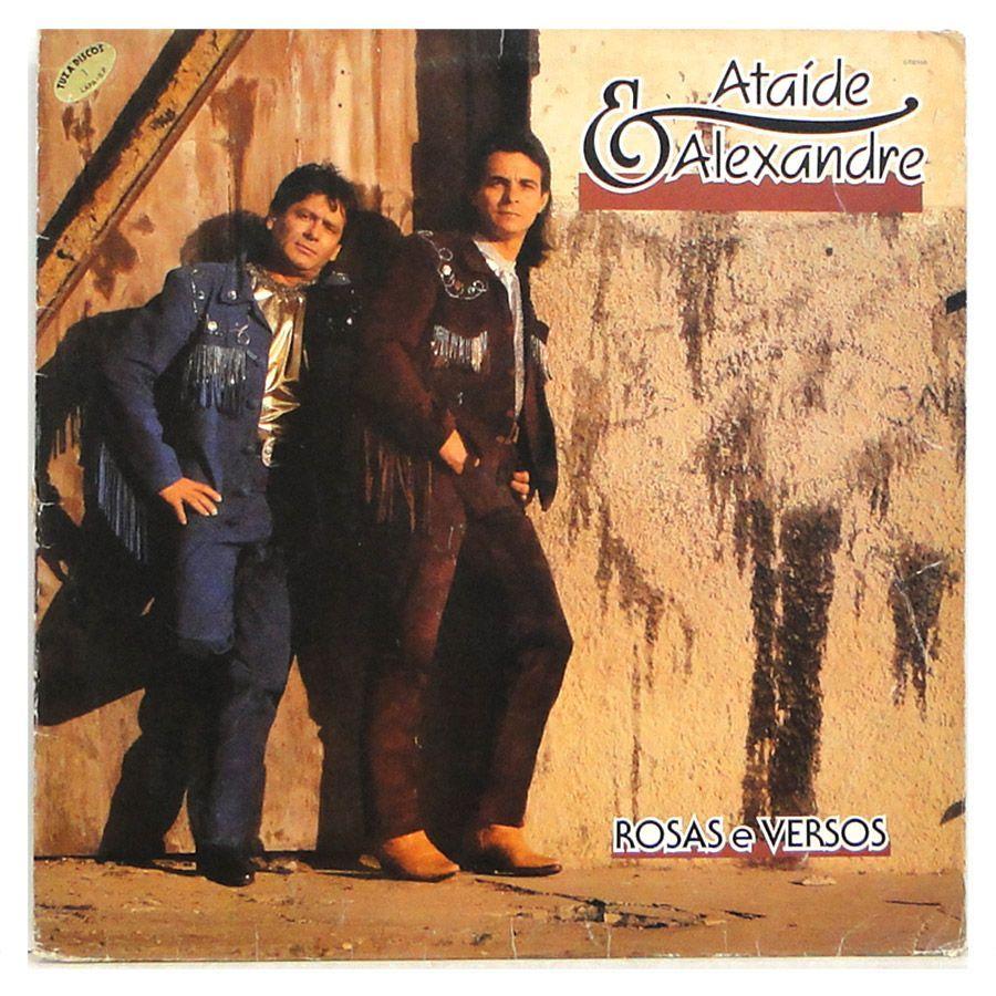 Portada del álbum "Rosas e Versos ", de Althair e Alexandre