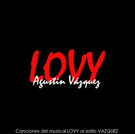 Portada del álbum "LOVY", de Agustín Vázquez
