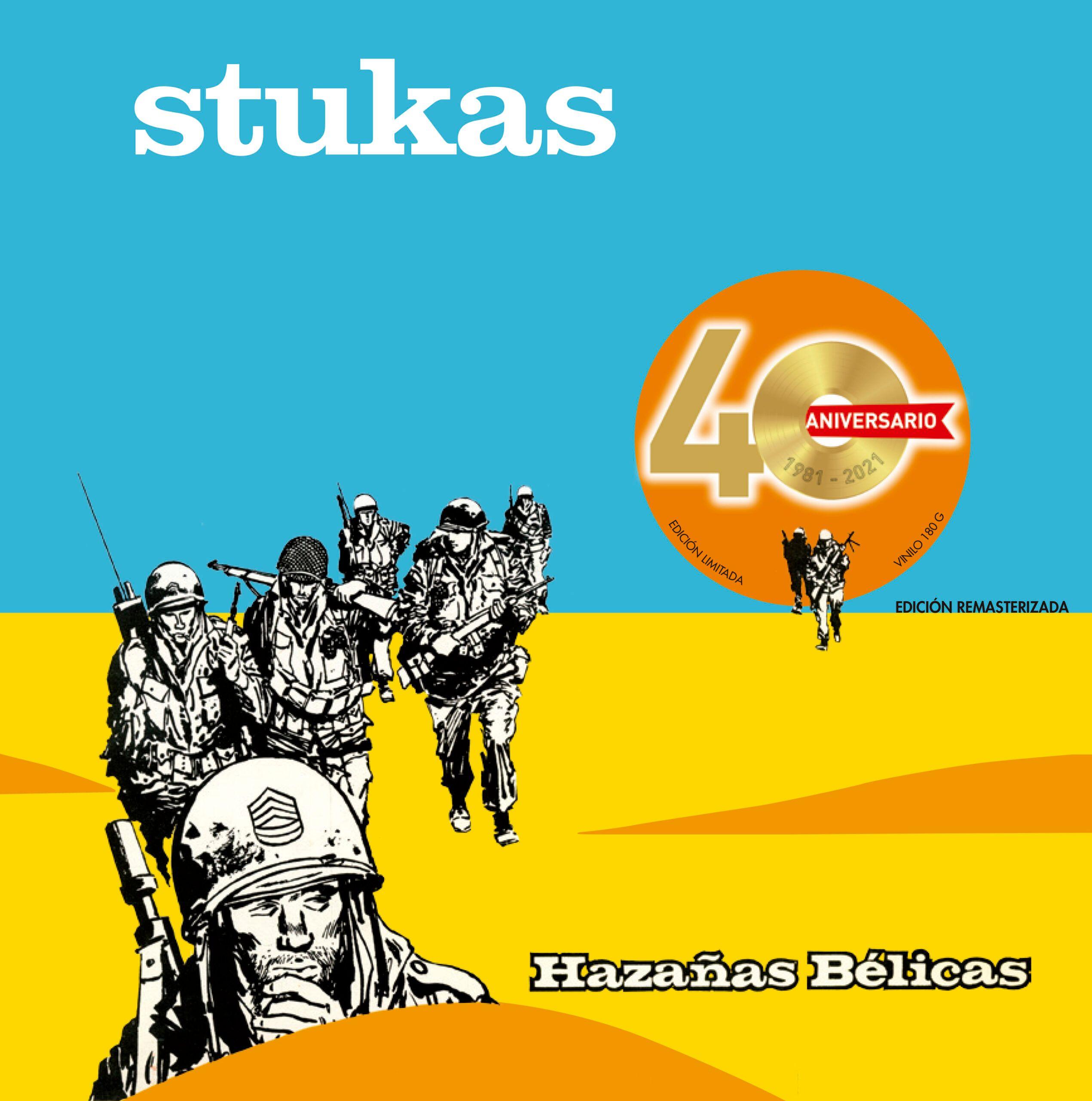 Portada de Álbum "Hazañas Bélicas", de Stukas