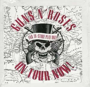 Portada de Álbum "On Tour Now!", de Guns N' Roses