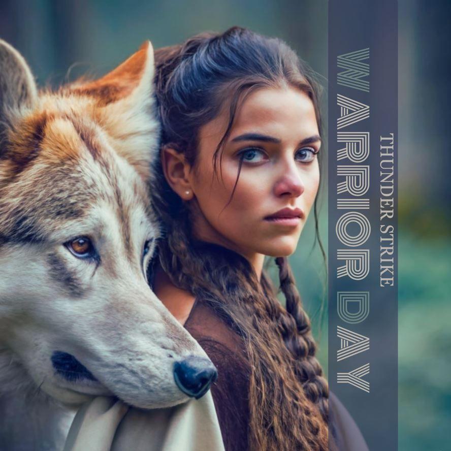 Portada del álbum "Warrior Day", de Thunder Strike
