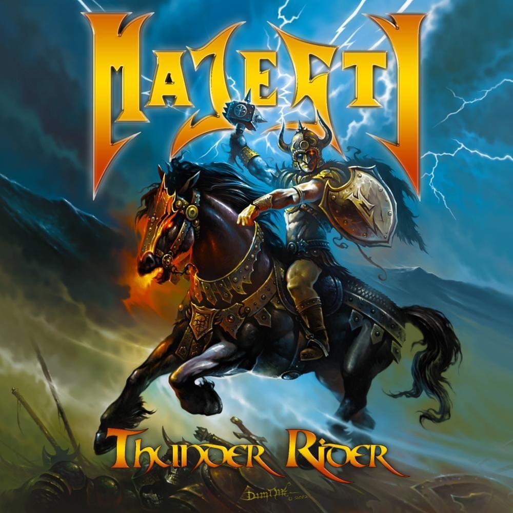 Capa do Álbum "Thunder  Rider", de Majesty