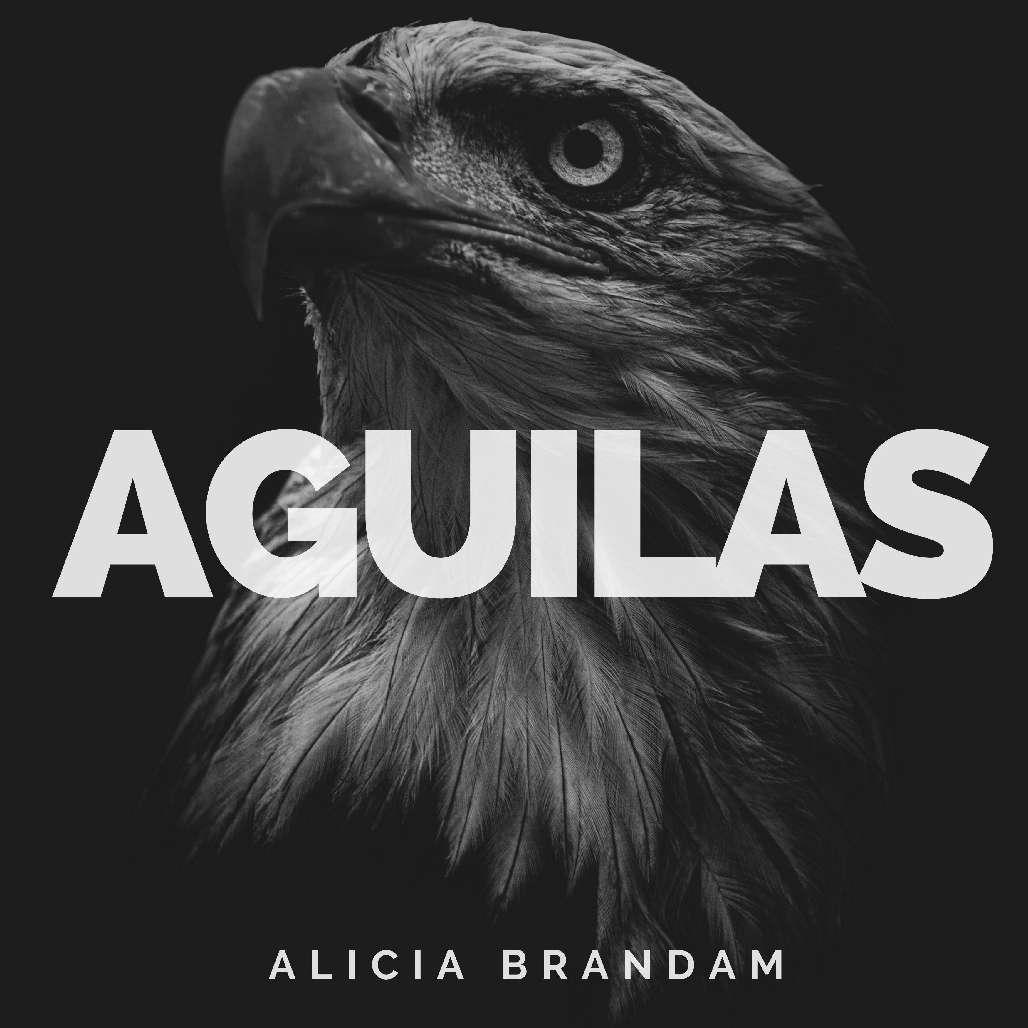 Portada de Sencillo/EP "Aguilas", de Alicia Brandam