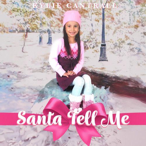 Portada de Sencillo/EP "Santa Tell Me", de Kylie Cantrall