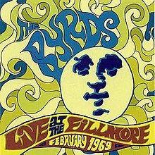 Capa do Álbum "Live At The Fillmore", de The Byrds