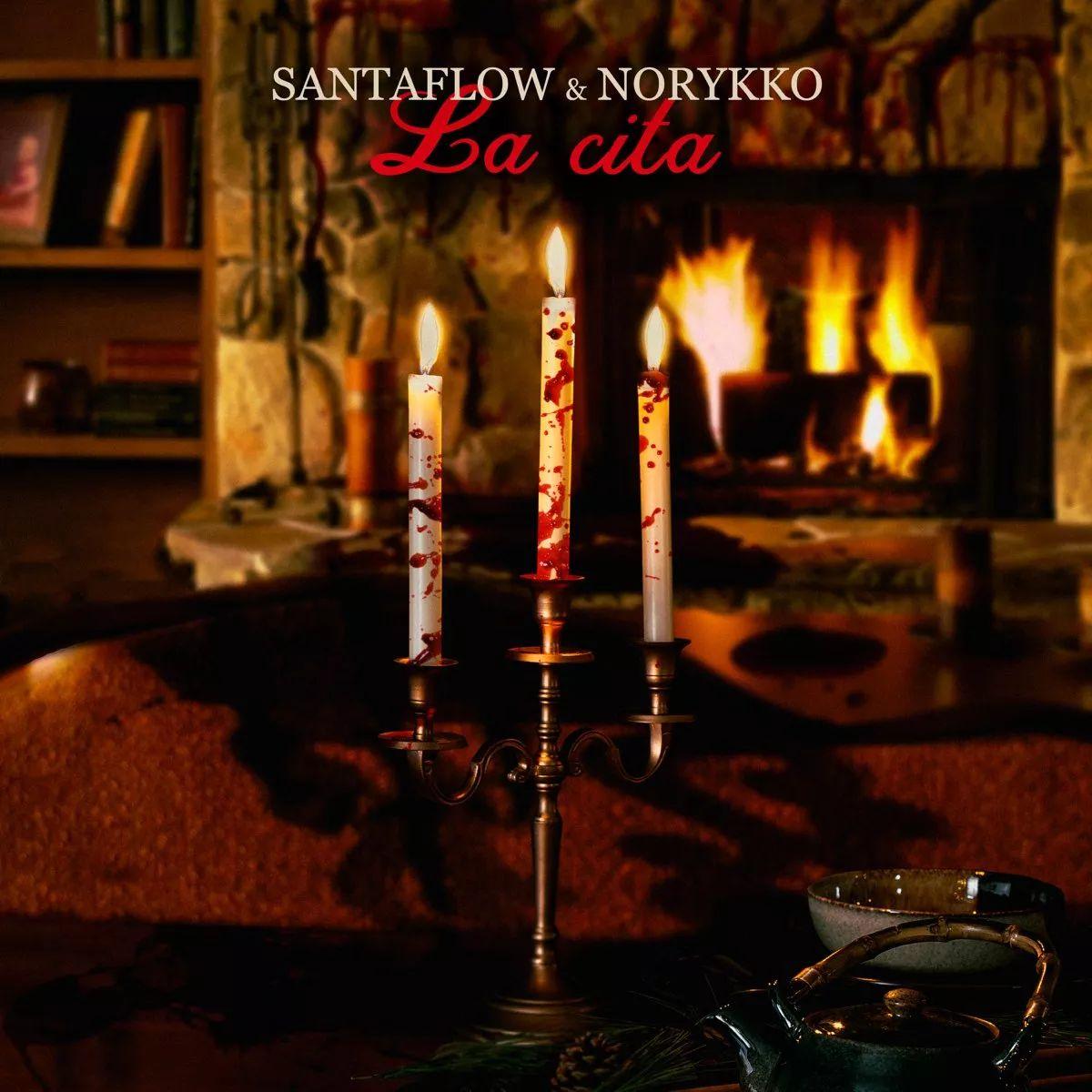 Album cover of "La Cita" by Santaflow